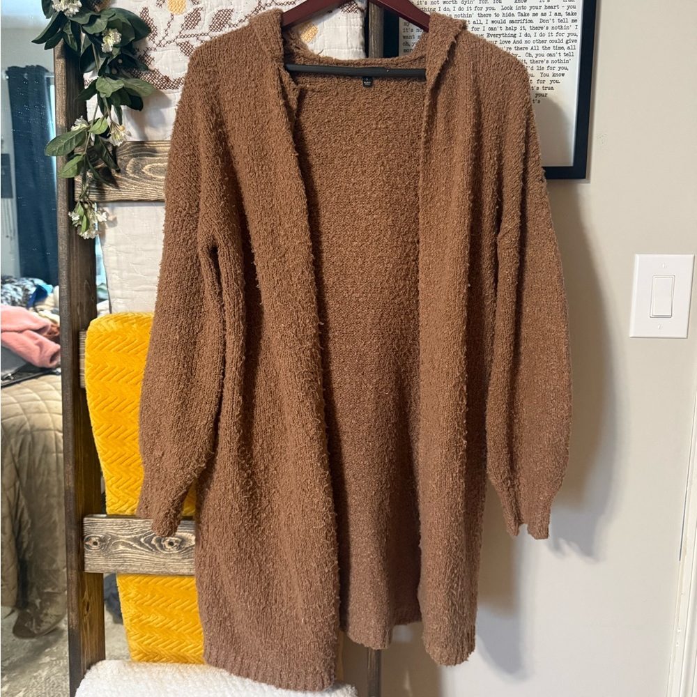 My Michelle Warm Brown Cardigan